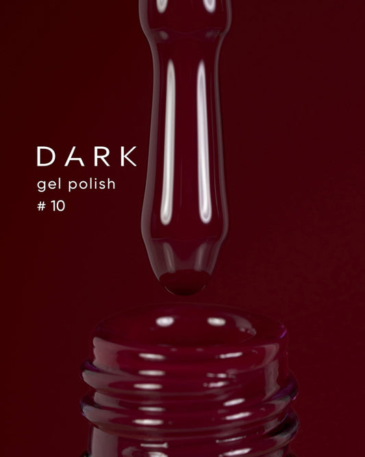 DARK GEL POLISH  10, 10 ML