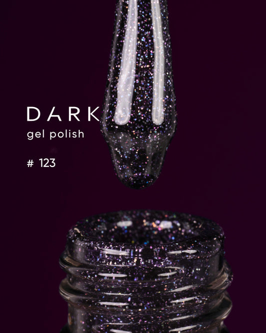 DARK GEL POLISH (COSMOS) 123, 10 ML