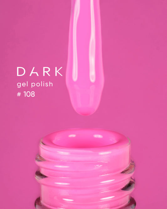 DARK GEL POLISH 108, 10 ML