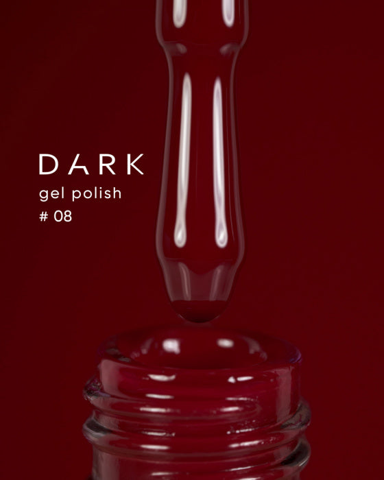 DARK GEL POLISH  08, 10 ML