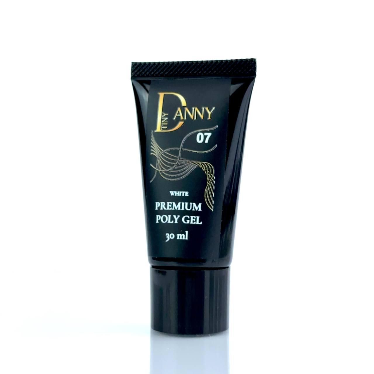 Acrylic gel (polygel) DANNY №07 30 ml White