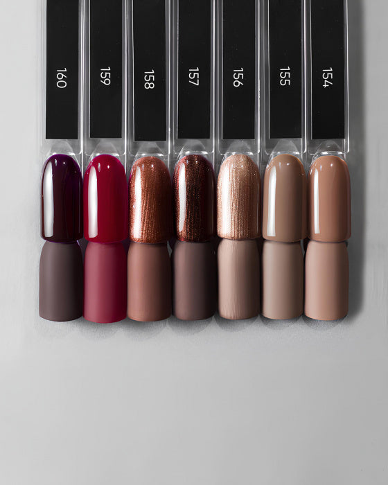 DARK GEL POLISH 158, 10 ML