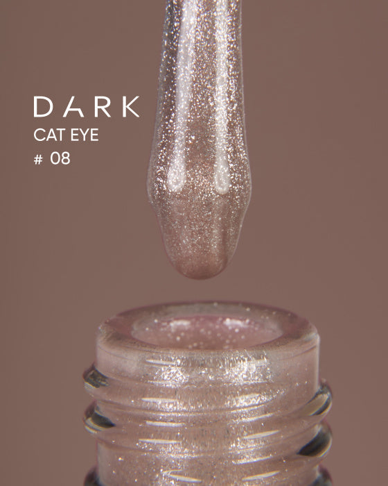 DARK GEL POLISH CAT EYE 01, 10 ML