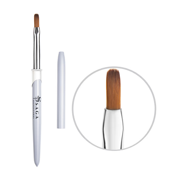SAGA Professional brush #06 for gel oval 12 mm