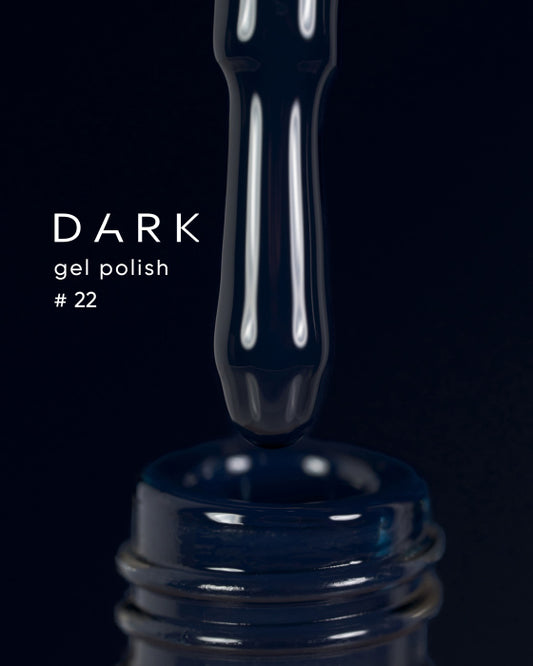 Dark gel polish 22, 8 ml