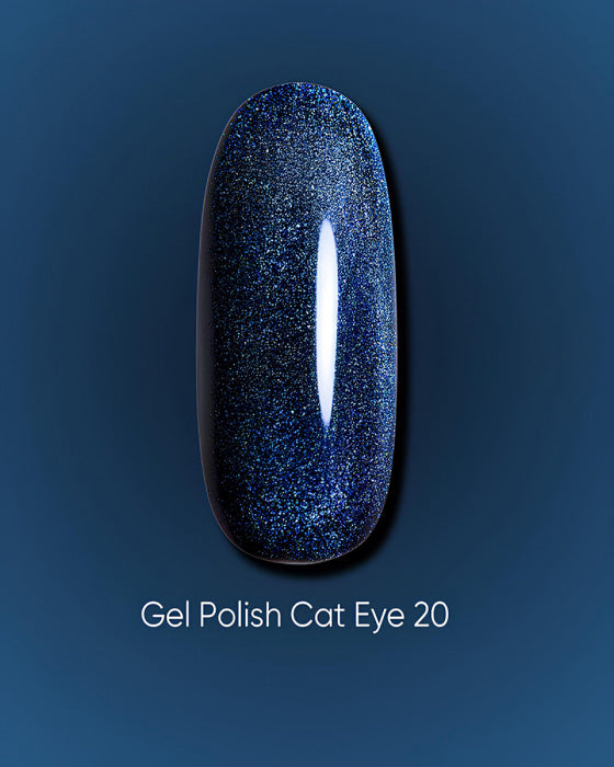 DARK GEL POLISH CAT EYE 20, 6 ML