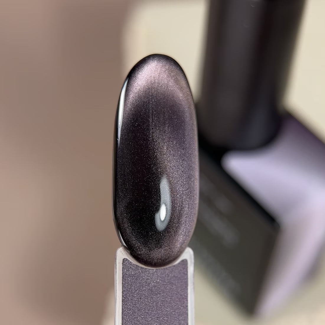 BIBLIOTEKA CAT EYE GEL POLISH № 08 PLUM GLOW, 10 ML