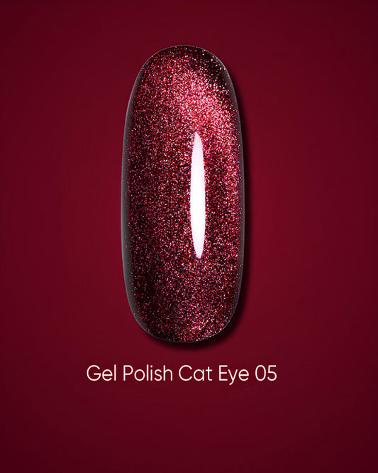 DARK GEL POLISH CAT EYE 05, 10 ML