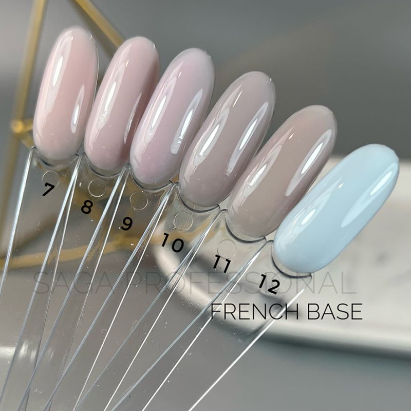 SAGA. French base, #7, 15 ml.