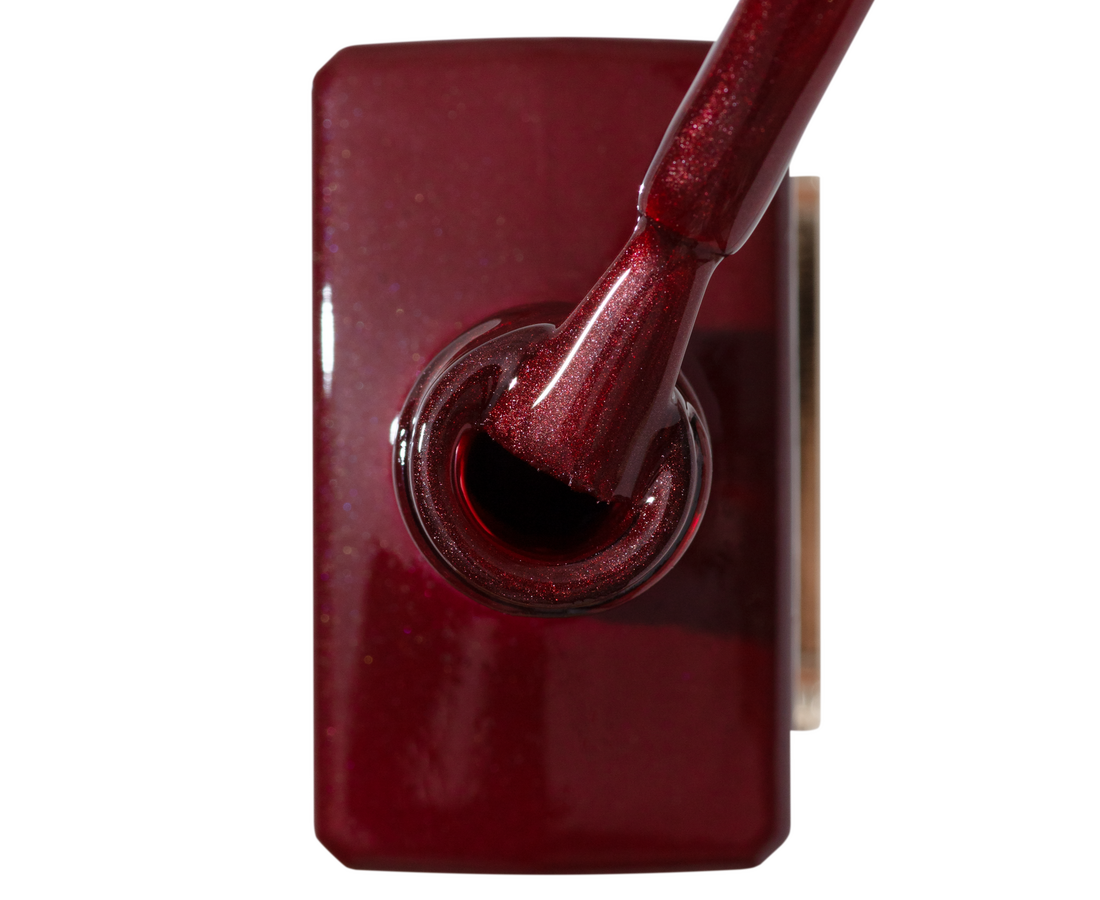 HEYLOVE. CAT'S EYE GEL POLISH, SOMALI, 15 ML, GEL POLISH "CAT'S EYE", CLASSIC RED