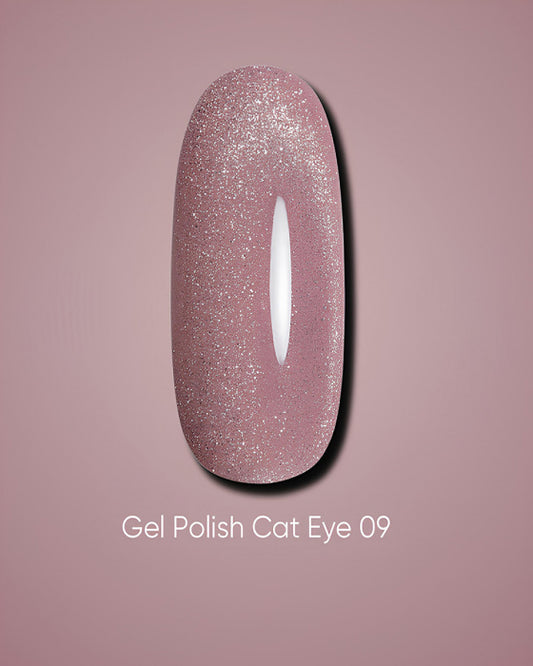 DARK GEL POLISH CAT EYE 09, 10 ML