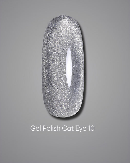 DARK GEL POLISH CAT EYE 10, 10 ML