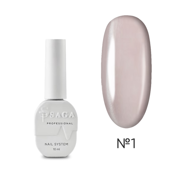 SAGA gel polish cat's eye Crystal Cat No. 1