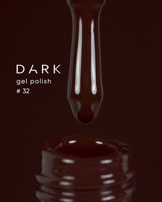 DARK GEL POLISH  32, 10 ML