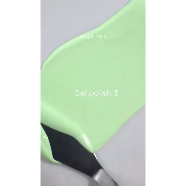 Saga Gel Polish Colorist No. 3 Mint 10 ml