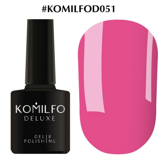 DELUXE GEL POLISH D051, 8 ML KOMILFO