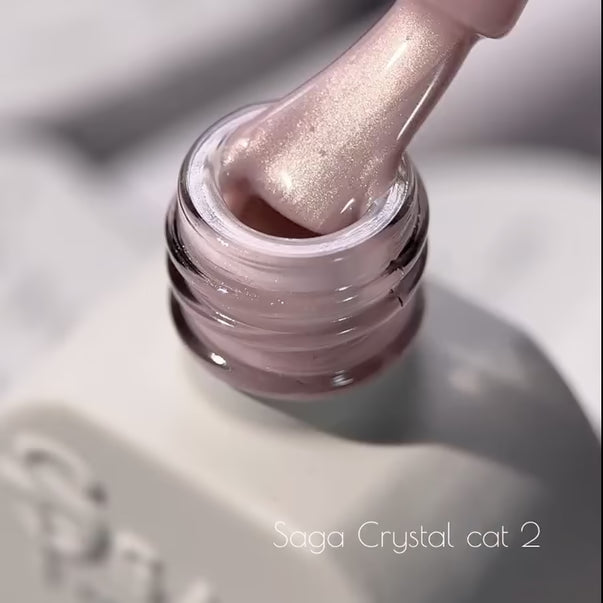 SAGA gel polish cat's eye Crystal Cat No. 2