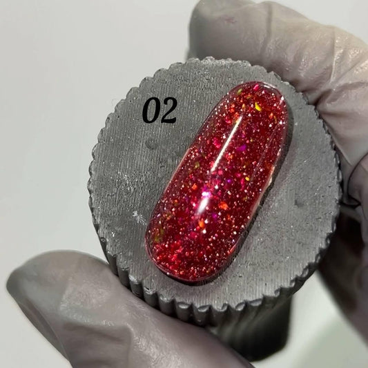 Gel Polish Danny №02  FIRE FLASH