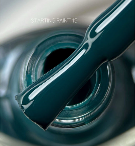 SAGA. Stamping nail polish, 19, Dark Green 8 ml