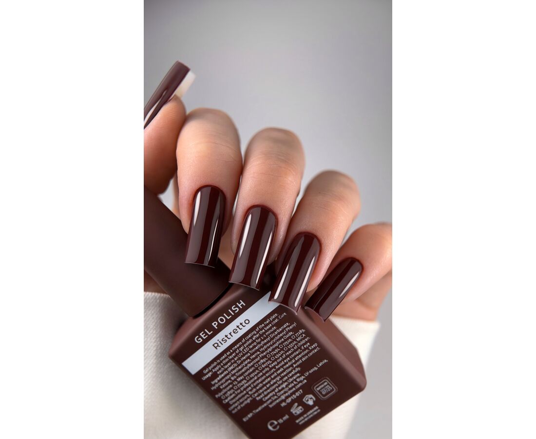 HEYLOVE. GEL POLISH, RISTRETTO, 15 ML, DARK MARSALA