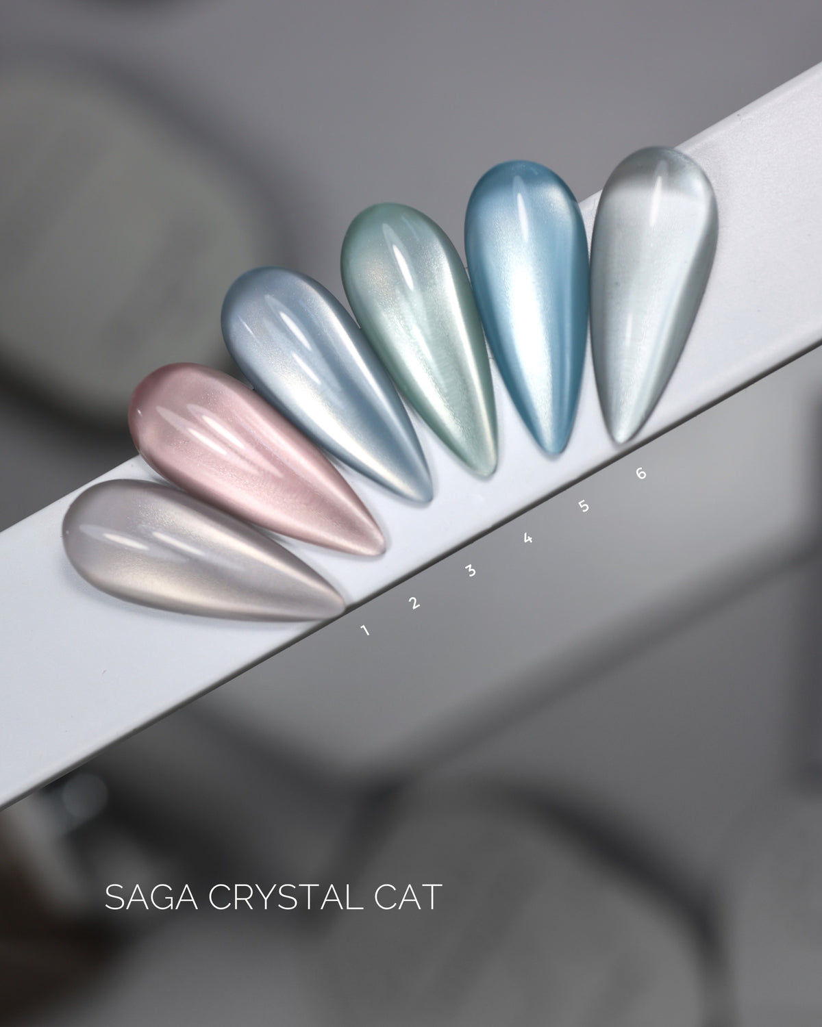 SAGA gel polish cat's eye Crystal Cat No. 5