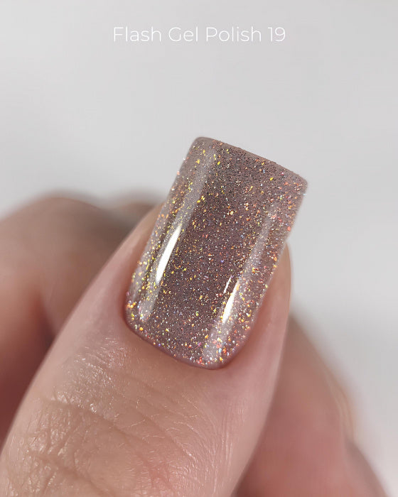 DARK GEL POLISH FLASH 19, 10 ML