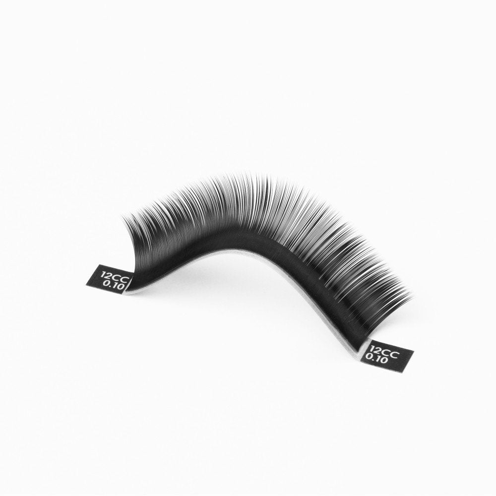 Black lashes for extensions SCULPTOR PRIZMATIC |D 0.10  7-13 mm