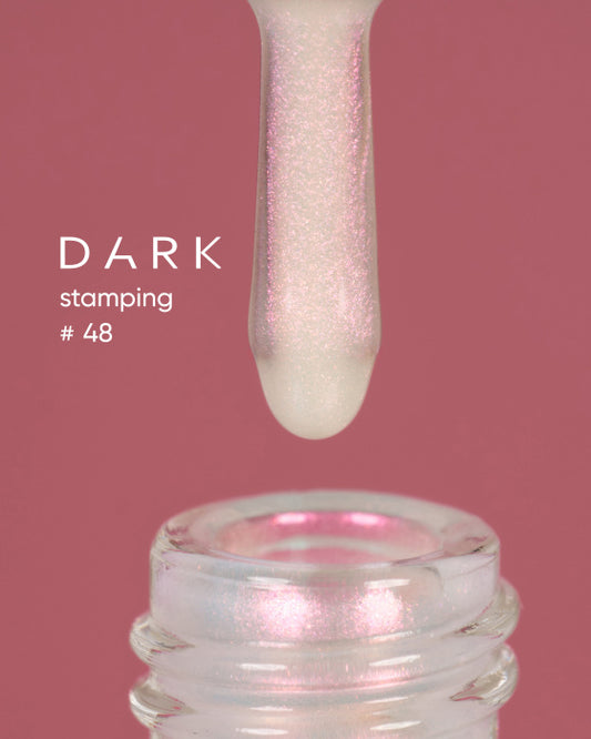 DARK STAMPING POLISH №48 PINK CHAMELEON, 10 ML