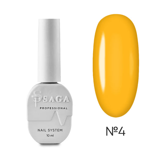 Saga Gel Polish Colorist No. 4 Orange 10 ml