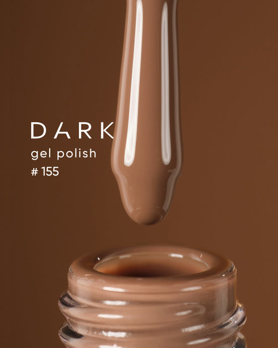 DARK GEL POLISH 155, 10 ML