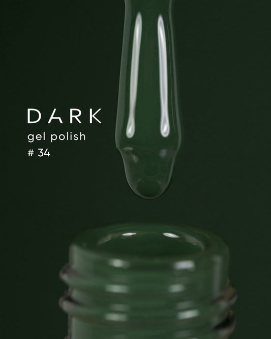 DARK GEL POLISH  34, 10 ML