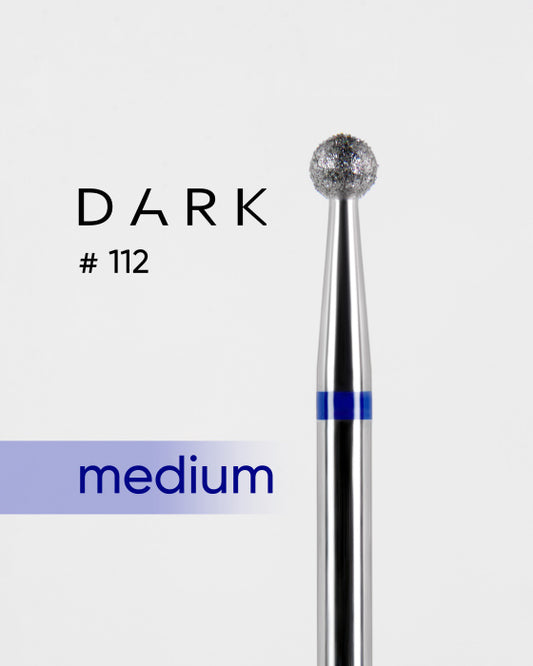 DIAMOND NAIL BIT DARK №112 BLUE BALL 030