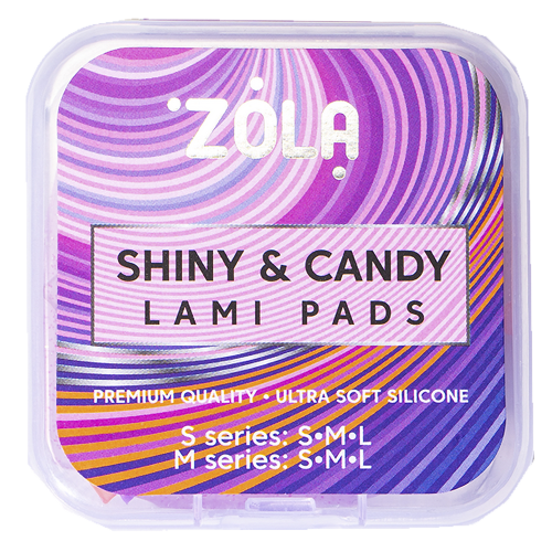 ZOLA Lamination Silicone Pads Shiny & Candy (S series -S, M, L, M series -S, M, L)