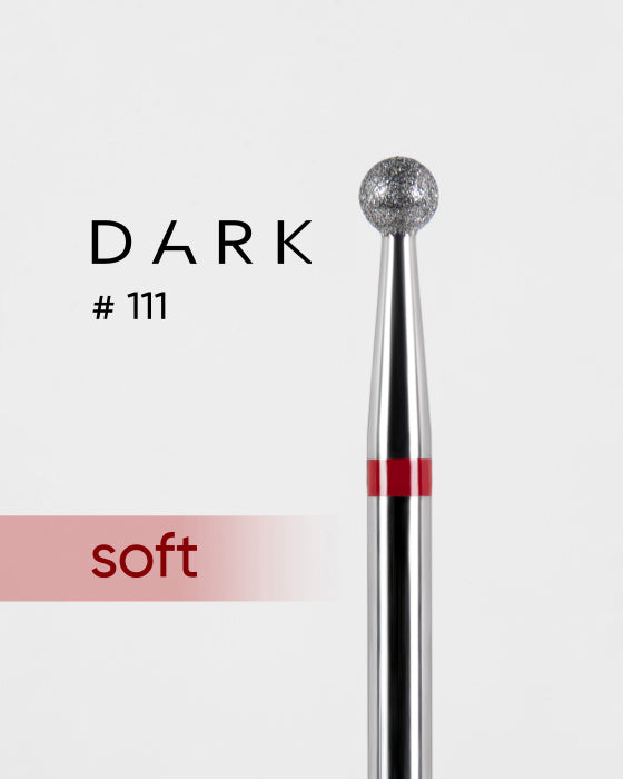 DIAMOND NAIL BIT  DARK №111 RED BALL 030