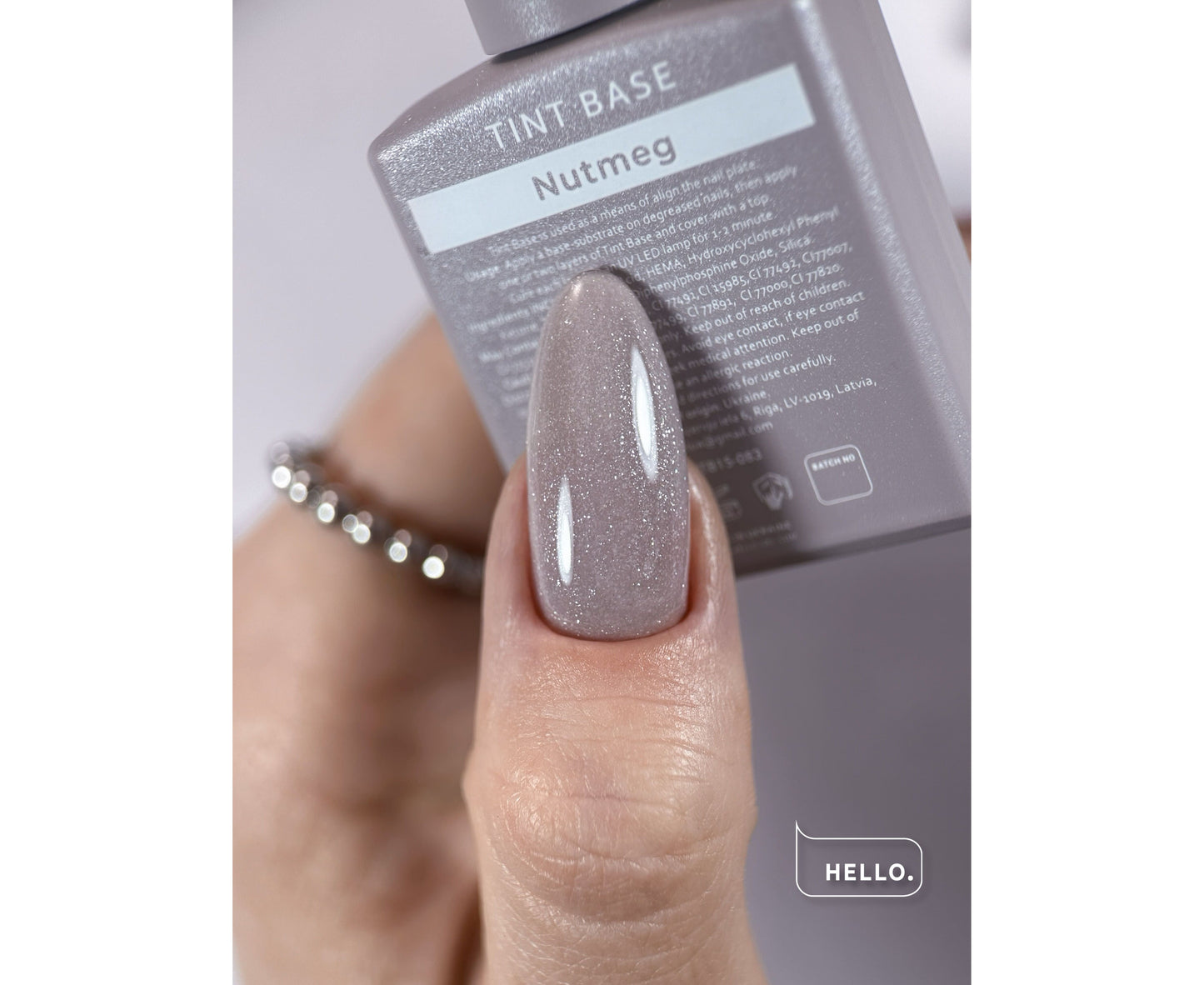 HEYLOVE. TINT BASE, NUTMEG, 15 ML