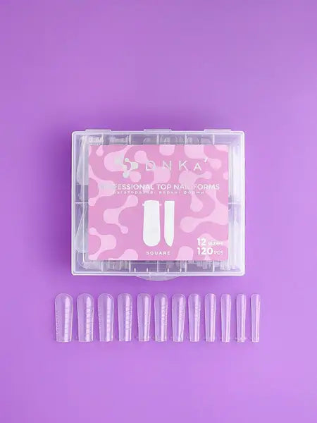 DNKa' Top Nail Forms Square,120 pcs