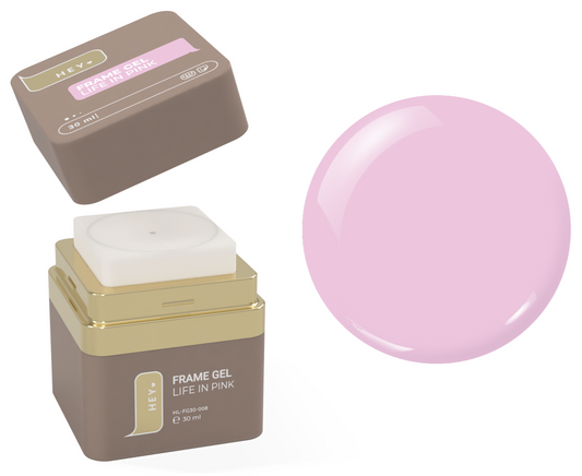 HEYLOVE. FRAME BUILDER GEL, LIFE IN PINK, 30 ML