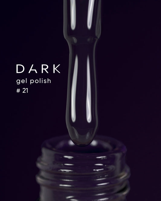 DARK GEL POLISH  21, 10 ML