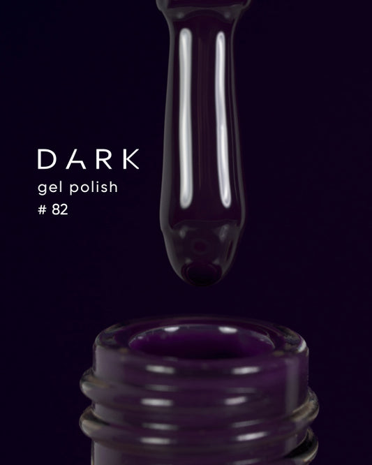 DARK GEL POLISH 82, 10 ML