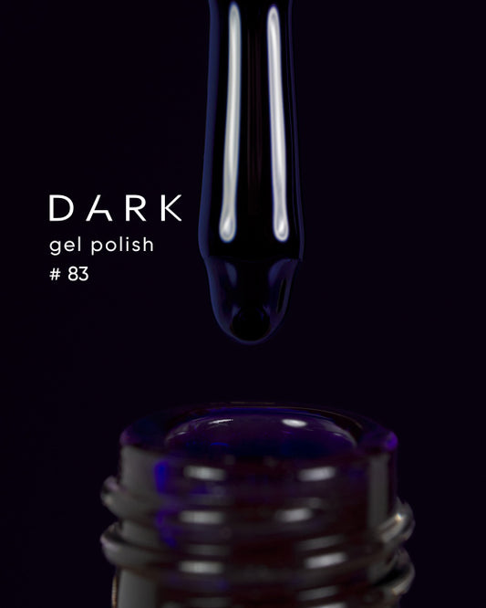 DARK GEL POLISH  83, 10 ML