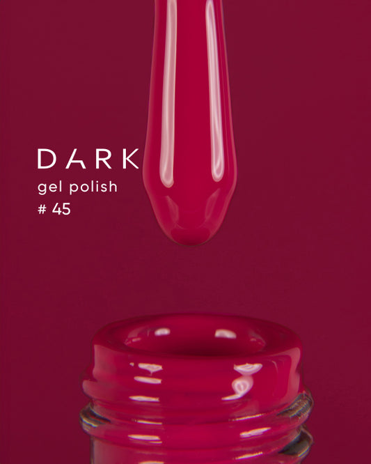 DARK GEL POLISH  45, 10 ML