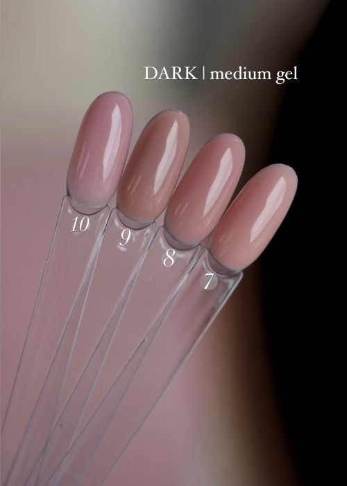 DARK MEDIUM GEL №07 (UPDATED COLOR), 30 ML (WITHOUT BRUSH)