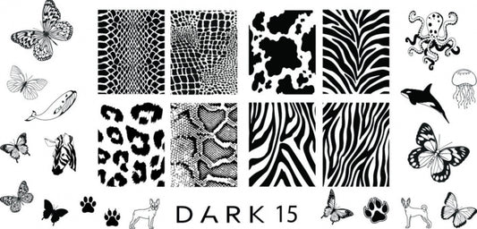 DARK 15 STAMPING PLATE