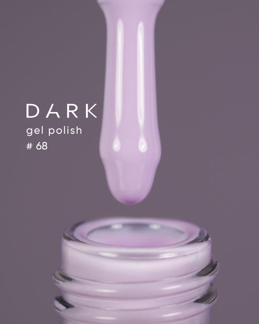 DARK GEL POLISH  68, 10 ML