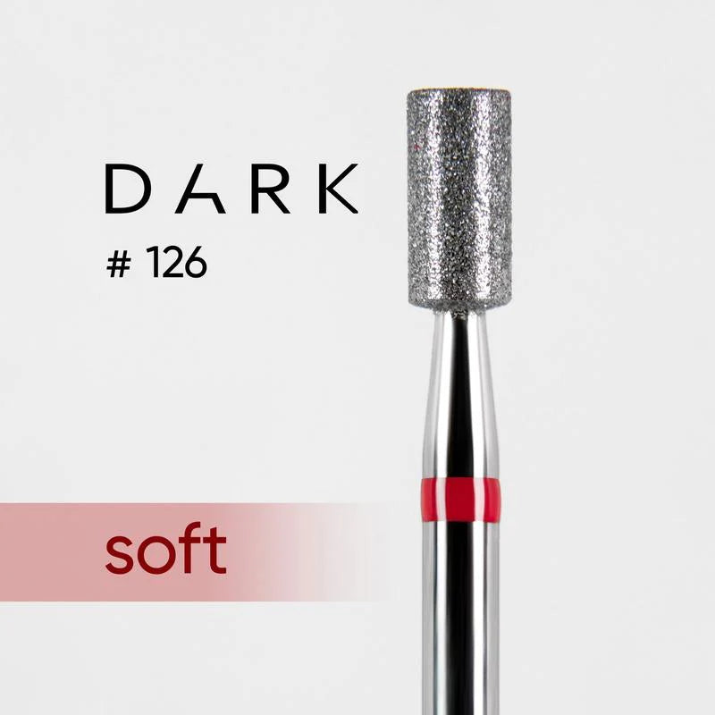 DIAMOND NAIL BIT DARK №126 RED CYLINDER 032