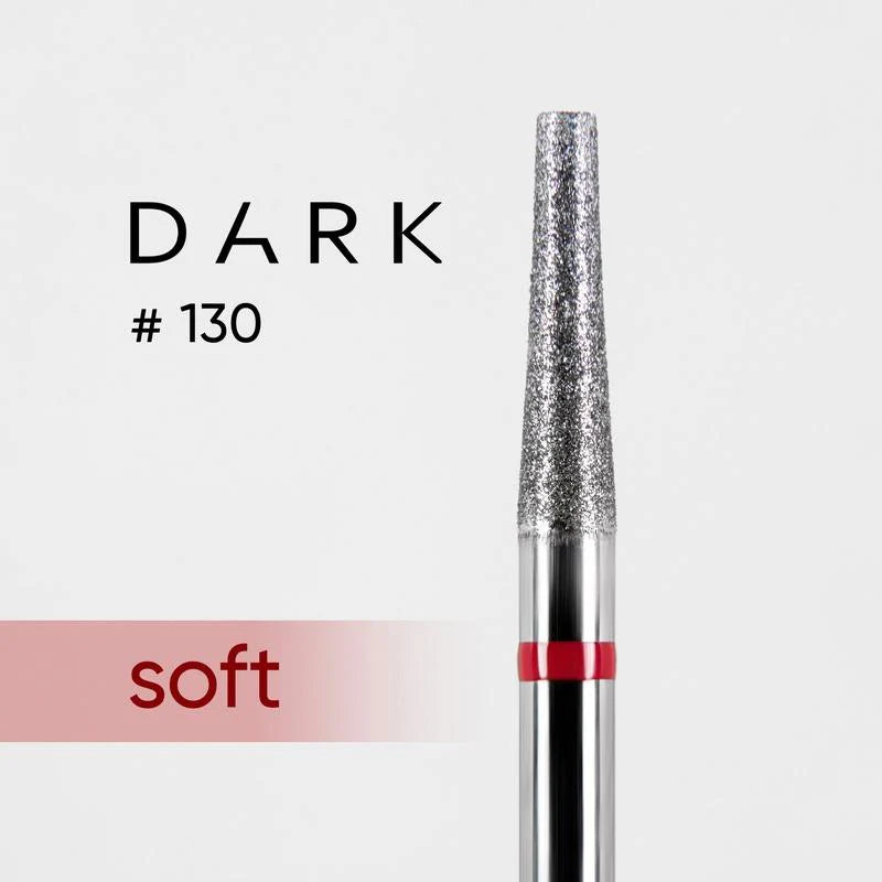 DIAMOND NAIL BIT DARK №130 RED TRUNCATED CONE 025