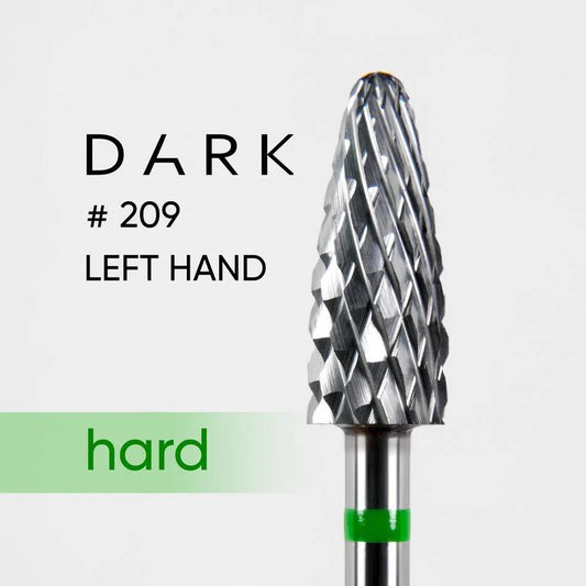 Dark No. 209 nail drill bit (LEFT HANDED)