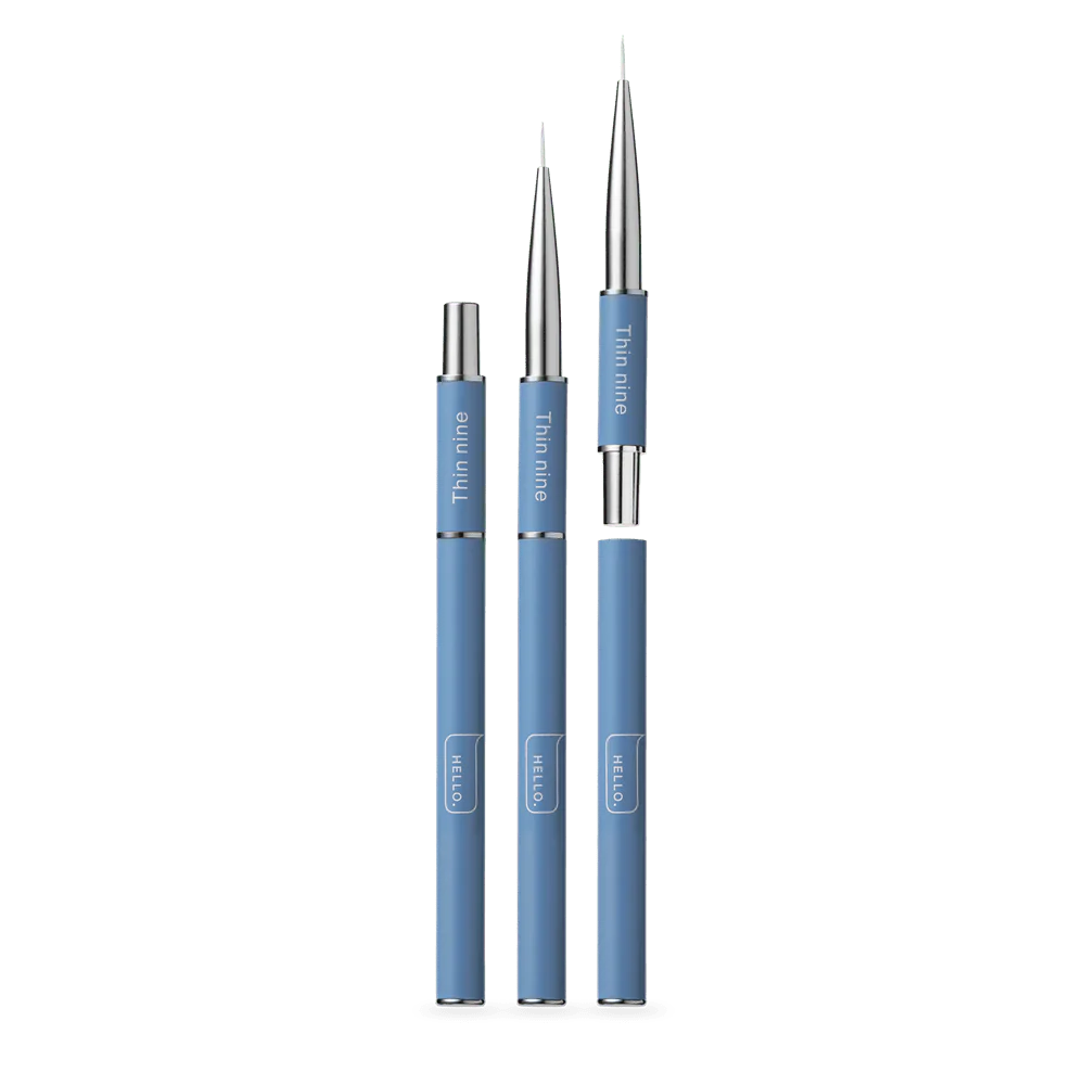 HELLO. BRUSH, THIN NINE, 9MM