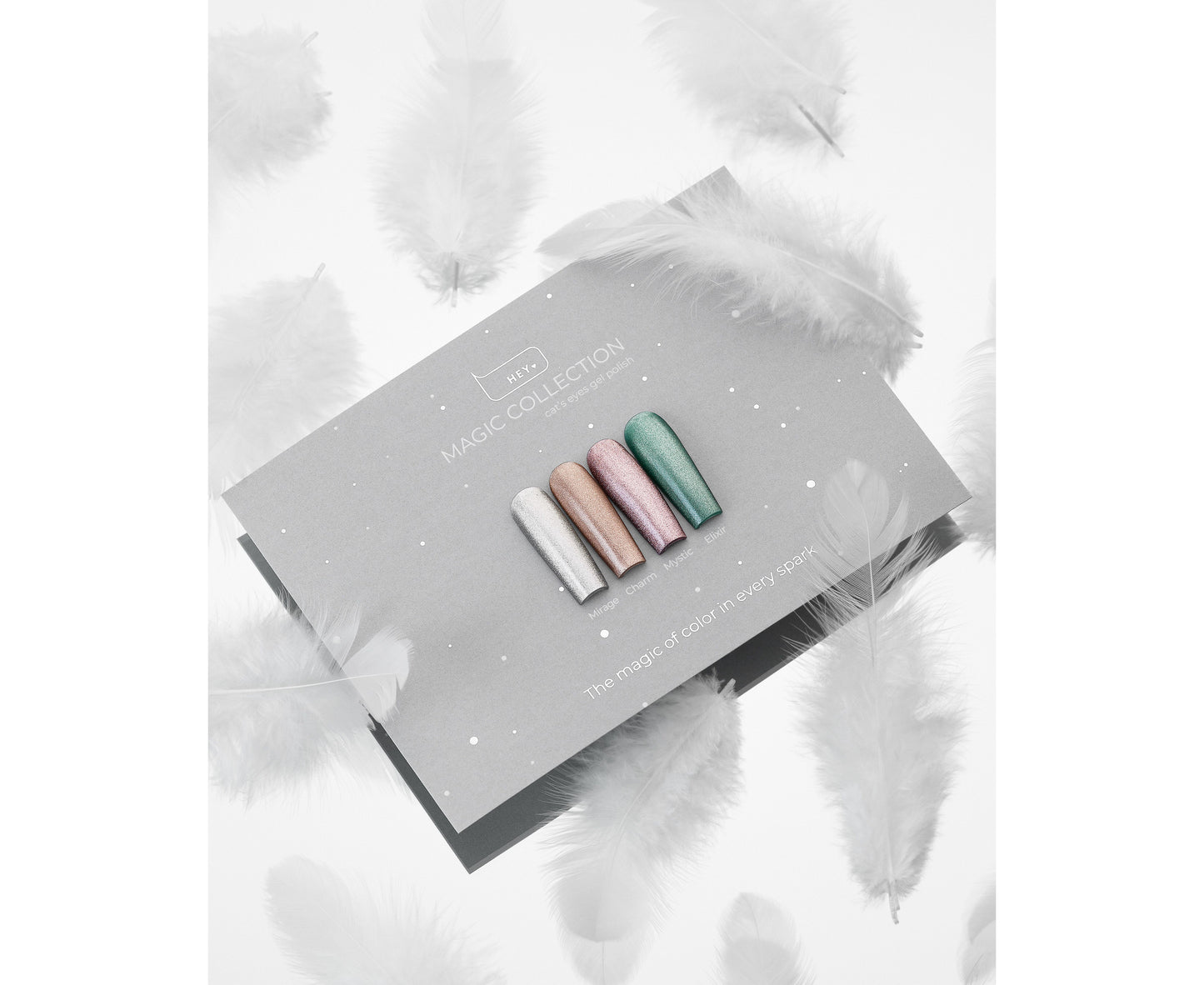 HEYLOVE. CAT'S EYE GEL POLISH, MYSTIC, 15 ML