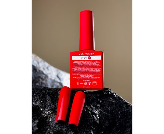 HEYLOVE. Gel Polish, STOP, 15 ml, gel polish, red